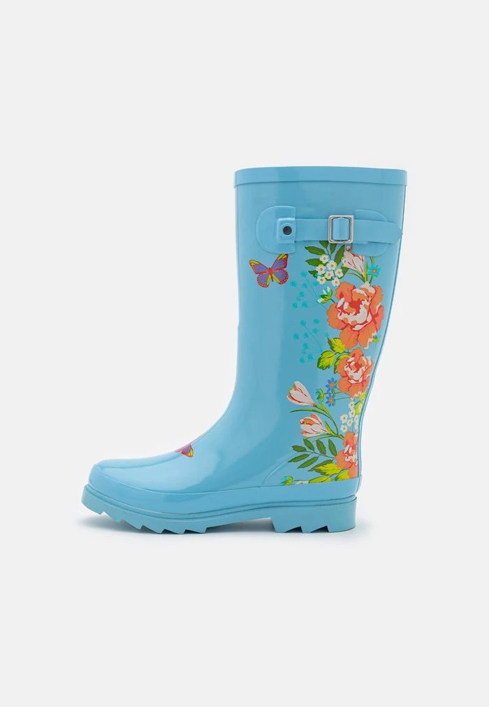 Botte ANNA FIELD Anna Field Wellies Bleu Femme | ZQA-5473240